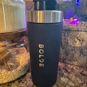 Black Stainless Steel Shaker Bottle